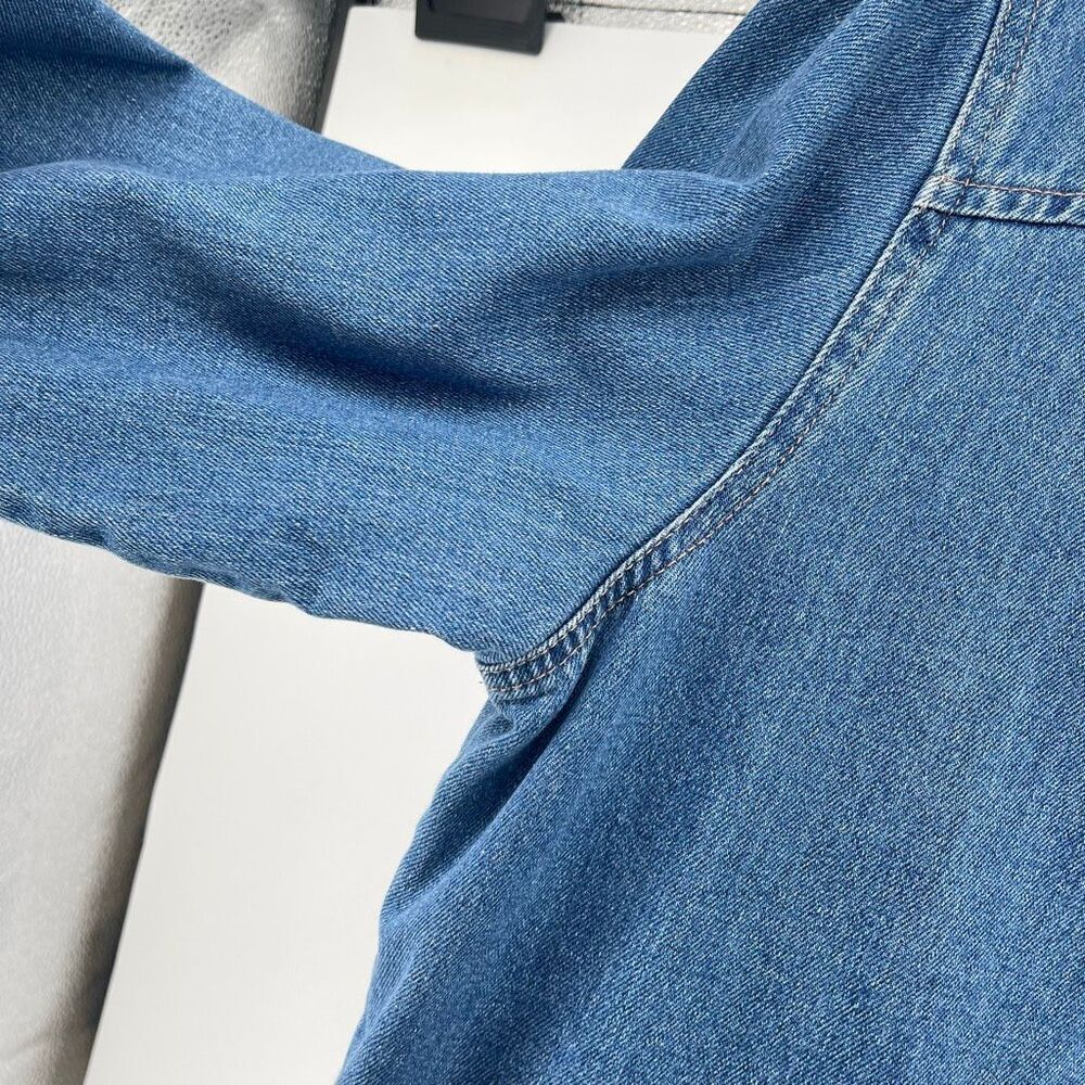 Denim Button-Front Chore Jacket - Picture 7 of 15